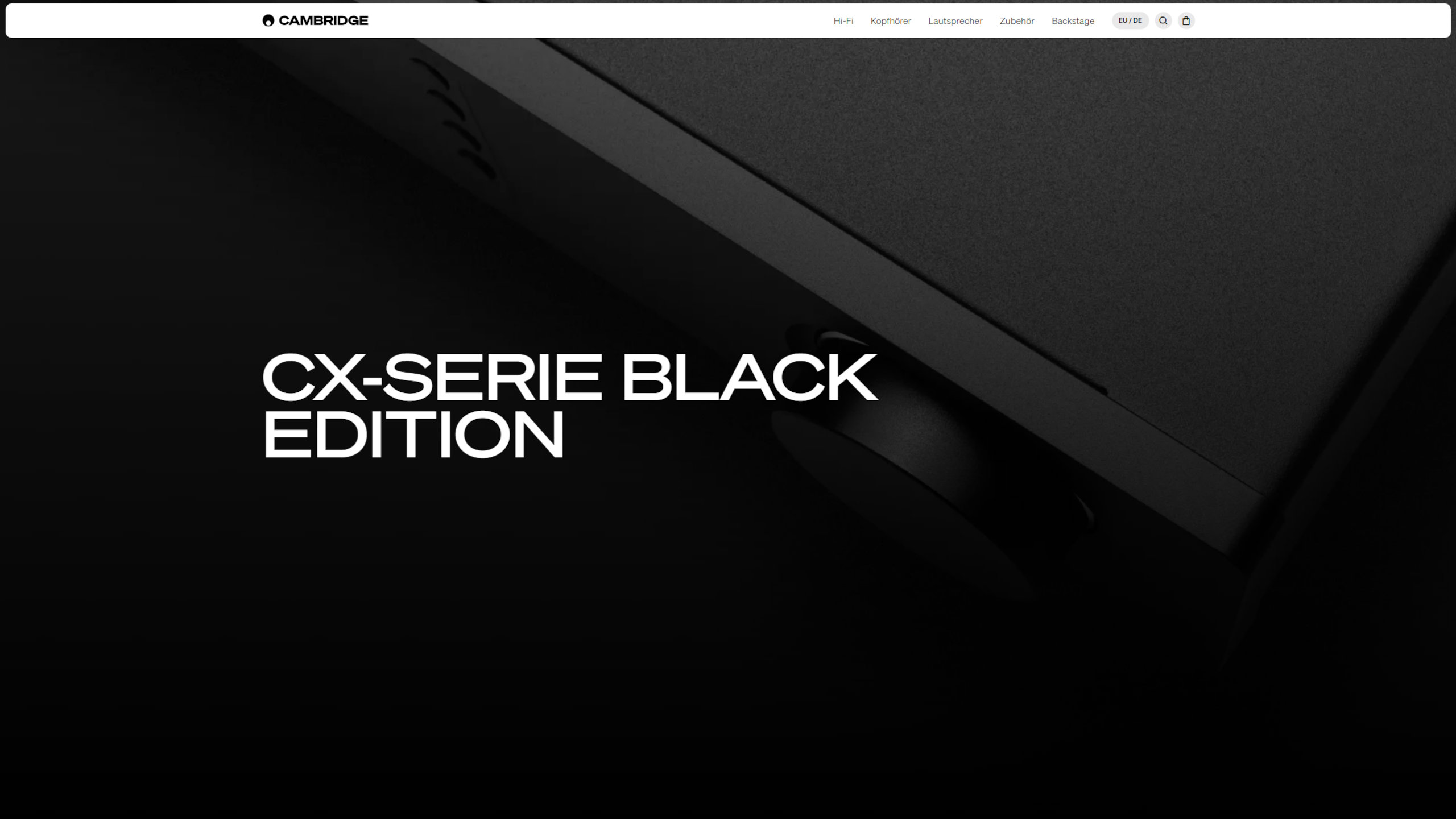 Cambridge Audio | CX-Serie Black Edition