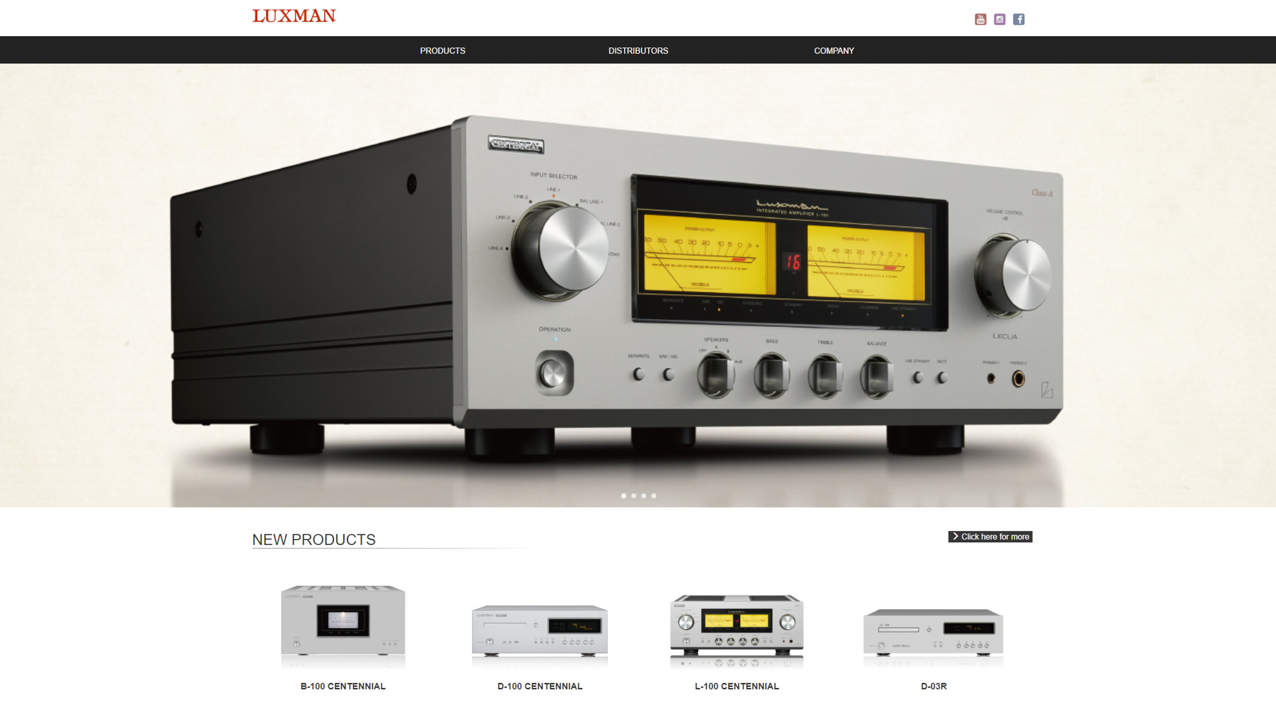 Luxman | L-100 CENTENNIAL
